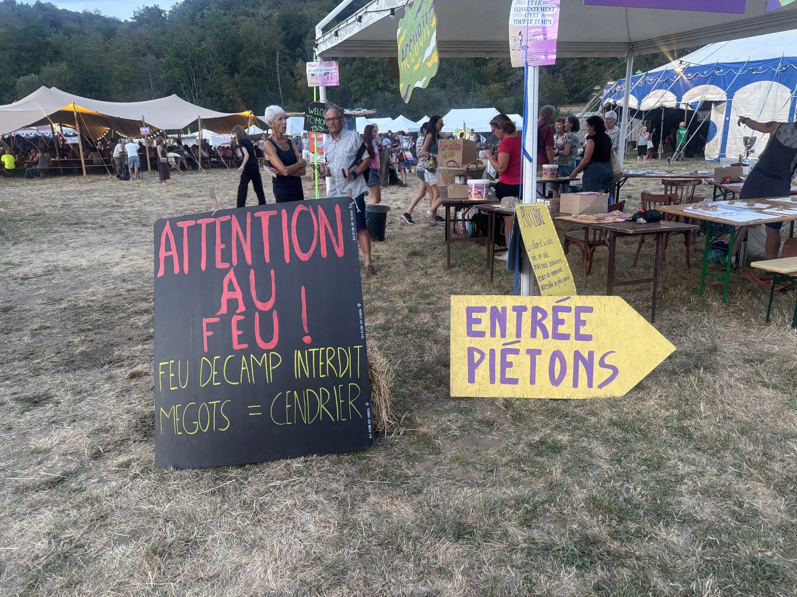 Field-research: Anti-nuclear camp, Bure 21