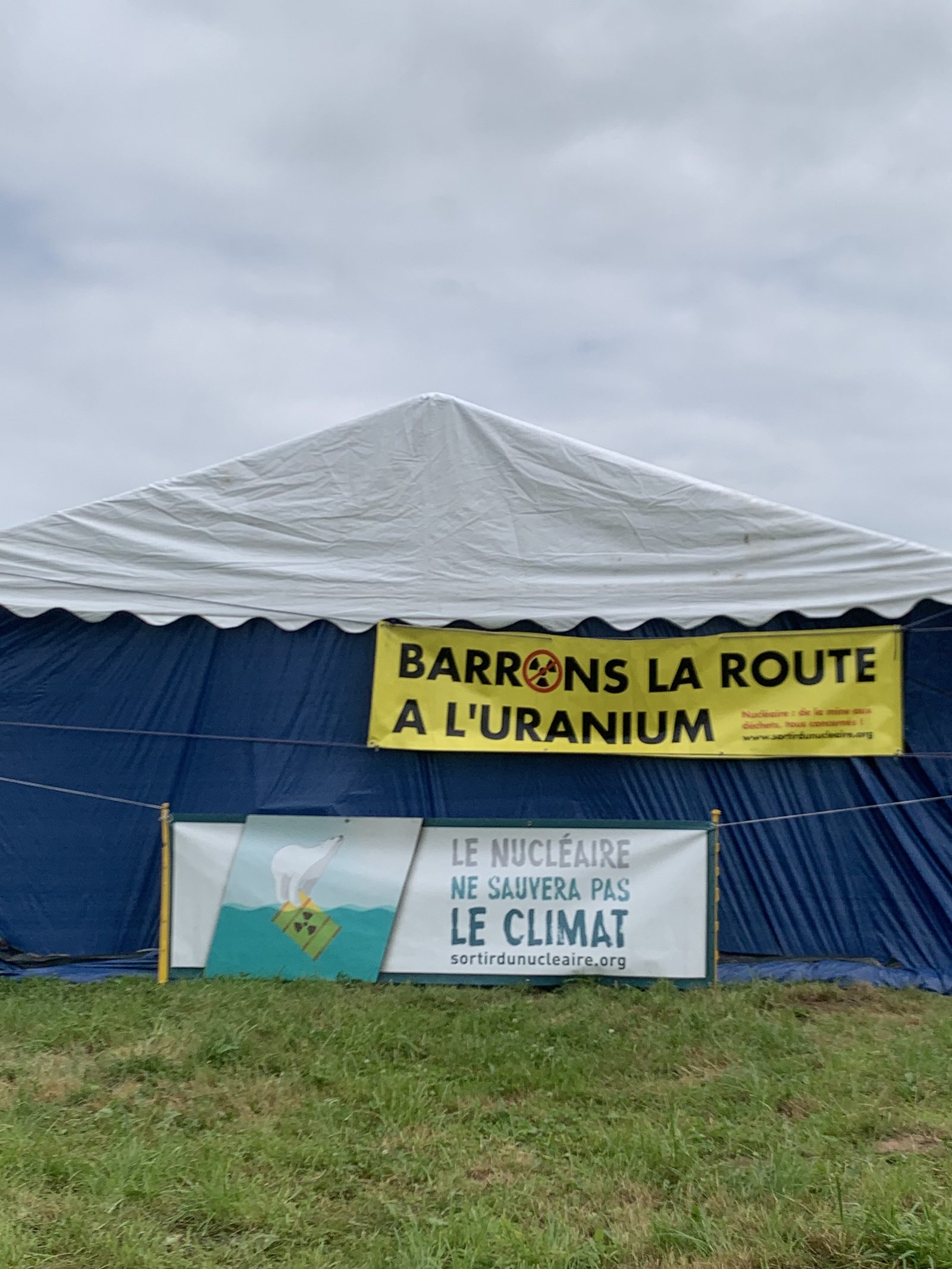 Field-research: Anti-nuclear camp, La Hague 03