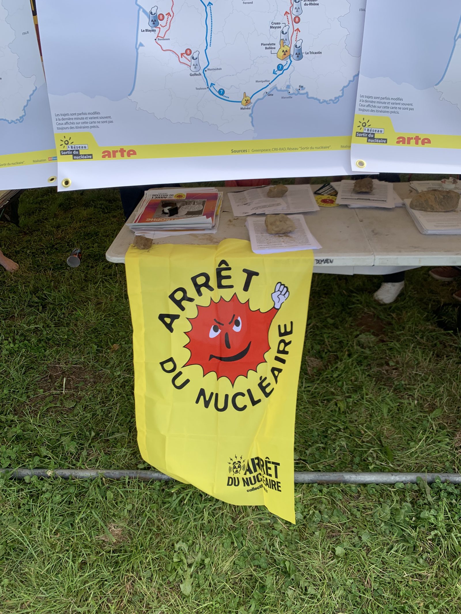 Field-research: Anti-nuclear camp, La Hague 12