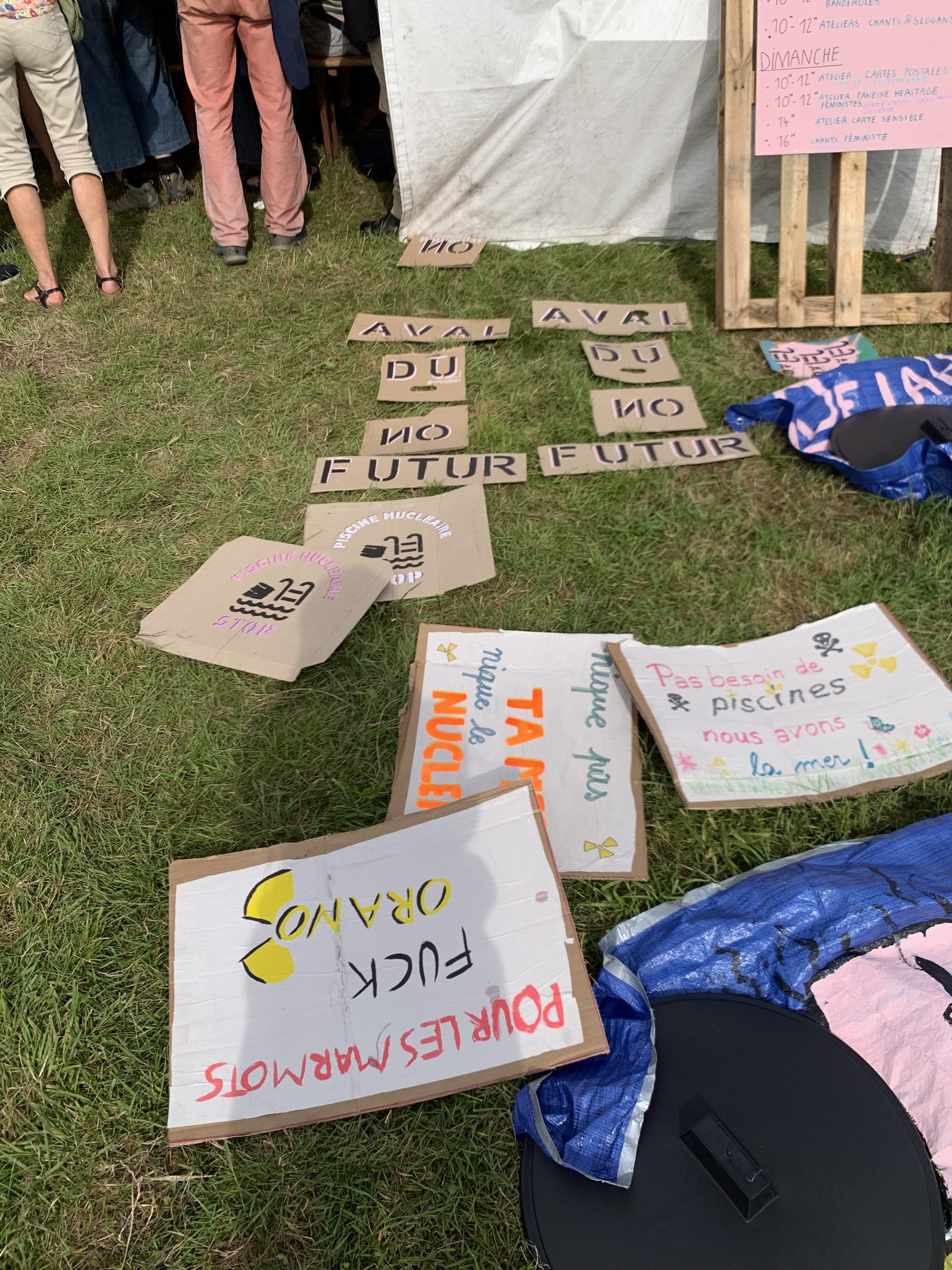 Field-research: Anti-nuclear camp, La Hague 14
