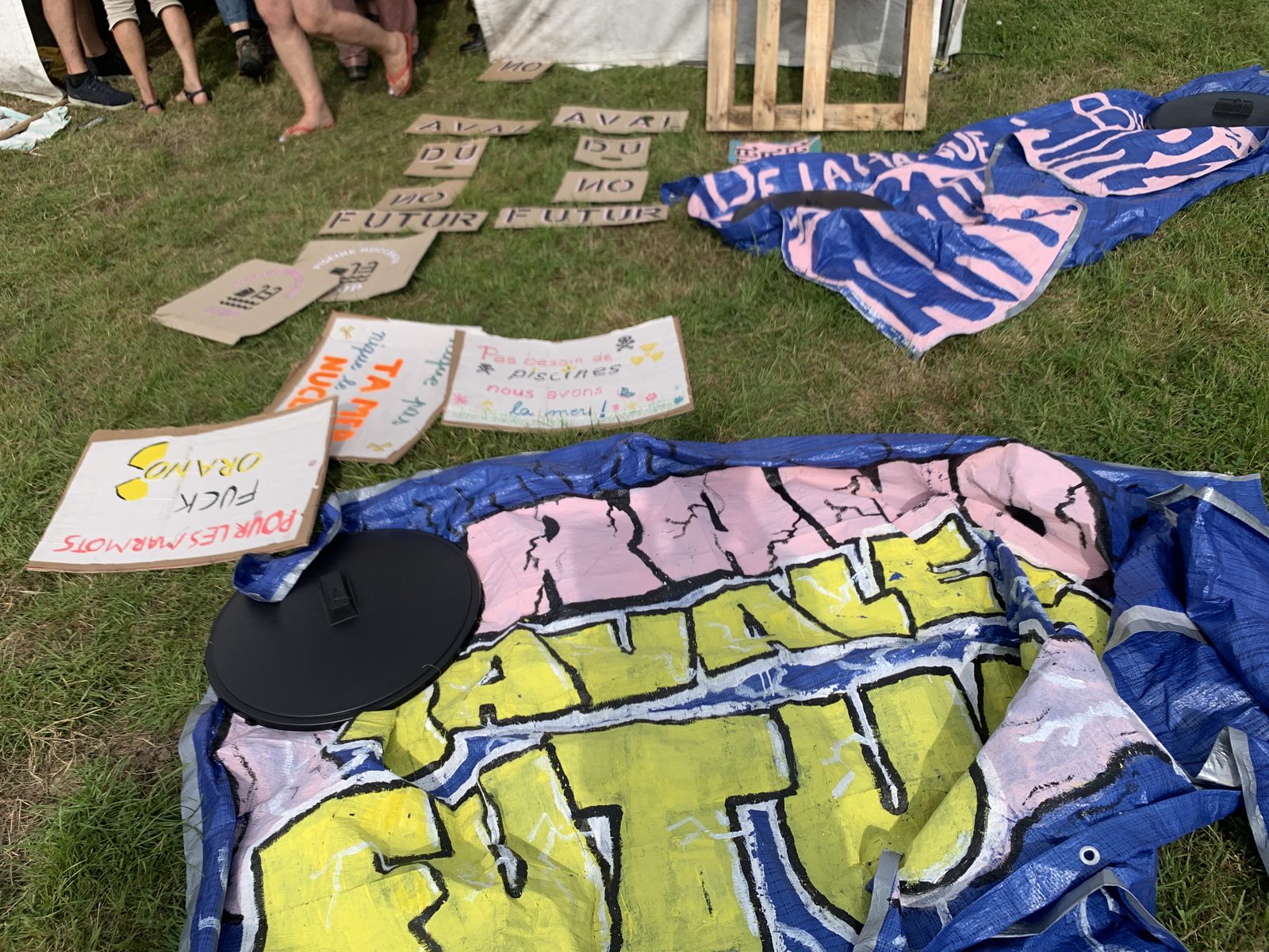 Field-research: Anti-nuclear camp, La Hague 15